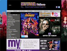Tablet Screenshot of networkvideo.com.au
