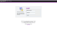 Tablet Screenshot of my.networkvideo.com.au